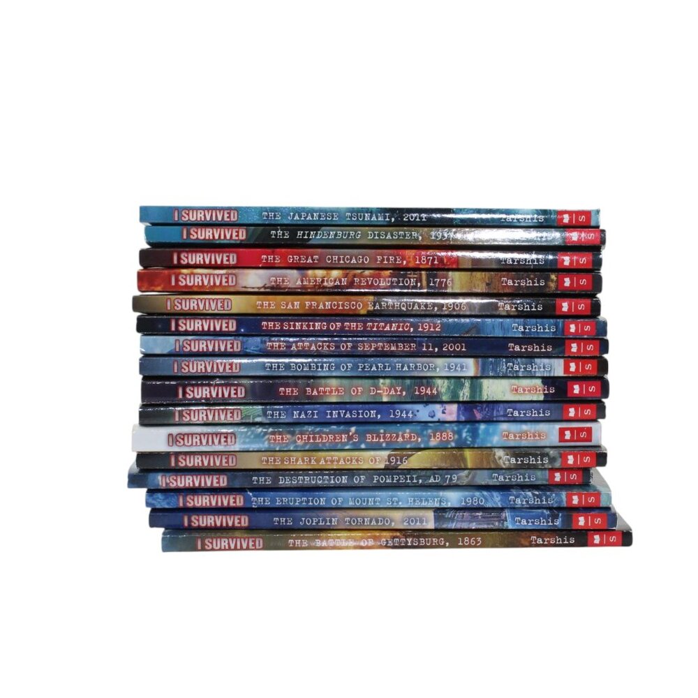 I Survived Book Series Lot by Lauren Tarshis - 16 Paperback Book Set Scholastic